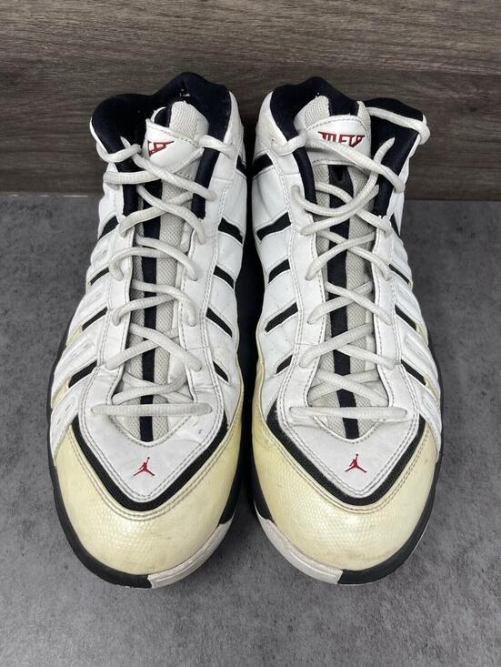 Air Jordan Melo M7 Sneakers Mens Size 11.5 White Black Red Basketball main image 10